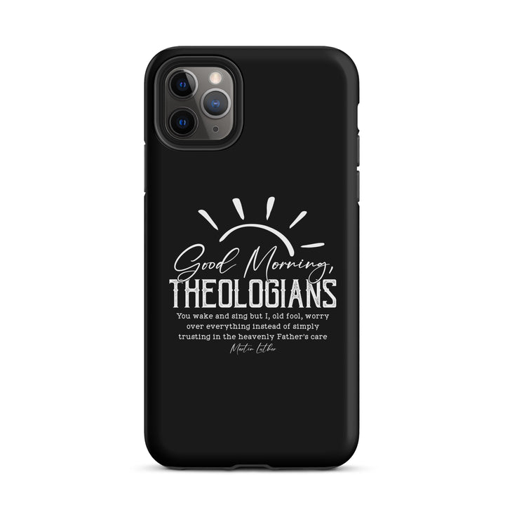 Christian Phone Case Martin Luther's Theologians Black for iPhone® iPhone® Phone Cases Matte iPhone 11 Pro Max