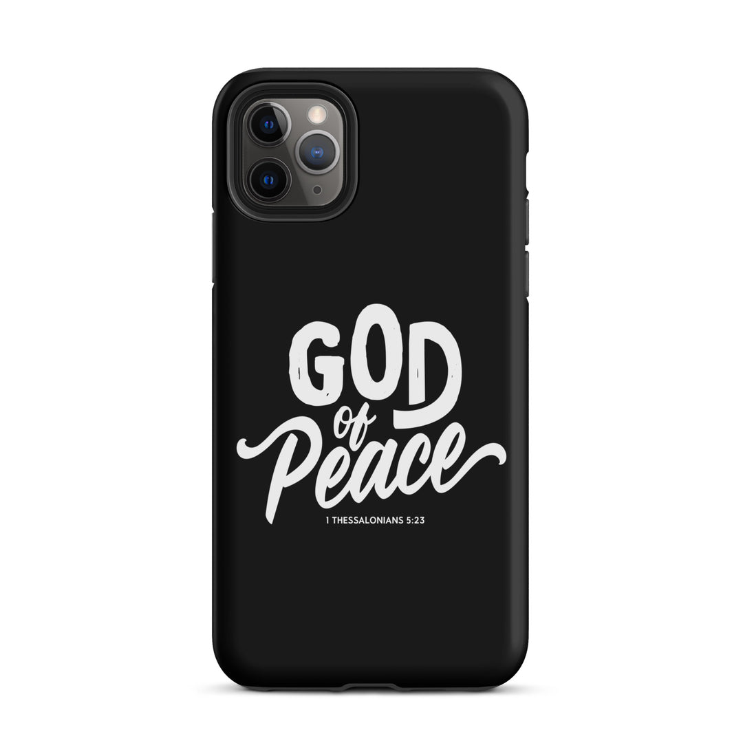 Christian Phone Case God of Peace Black for iPhone® iPhone® Phone Cases Matte iPhone 11 Pro Max 