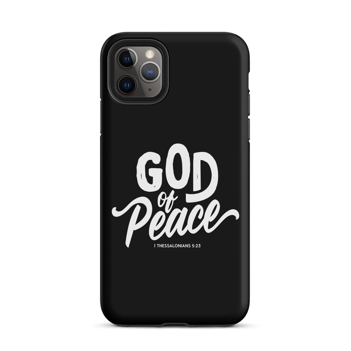 Christian Phone Case God of Peace Black for iPhone® iPhone® Phone Cases Matte iPhone 11 Pro Max 