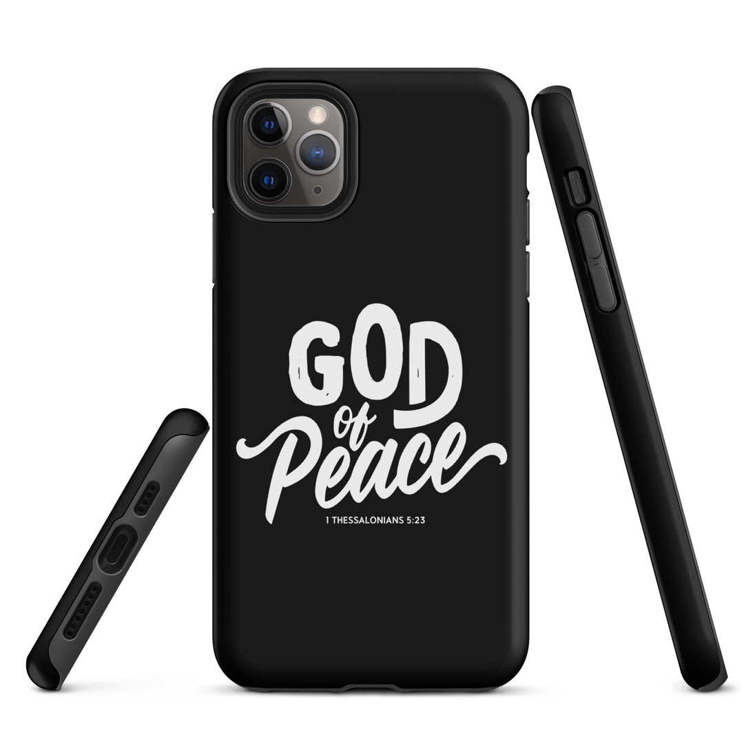 Christian Phone Case God of Peace Black for iPhone® iPhone® Phone Cases   