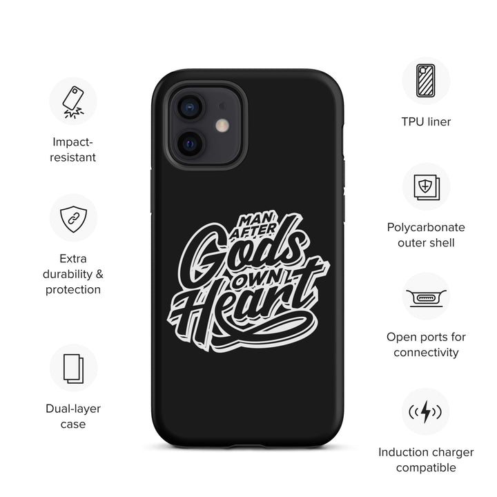 Christian Phone Case Man After God's Heart for iPhone® iPhone® Phone Cases   