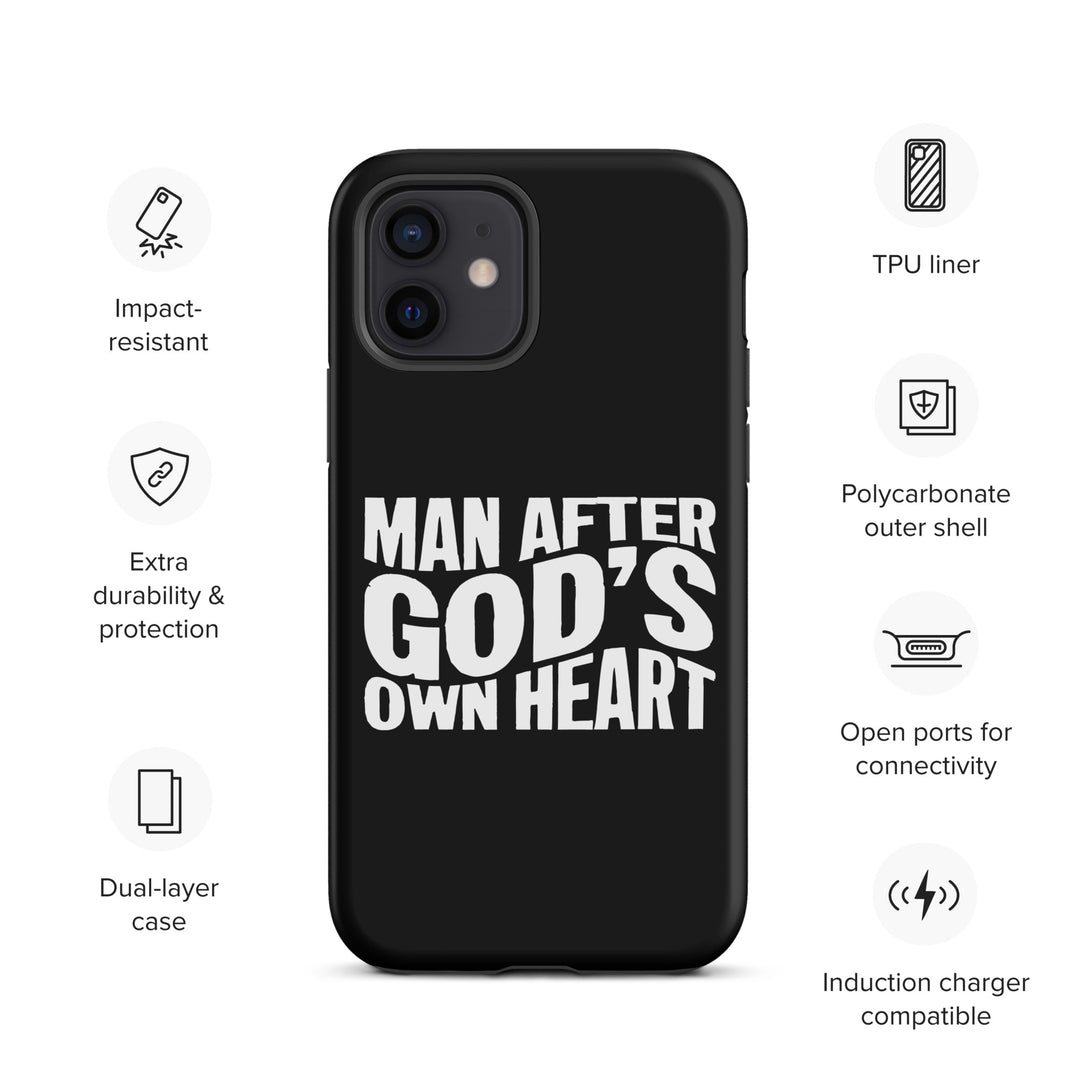 Christian Phone Case Man After God's Heart for iPhone® iPhone® Phone Cases   