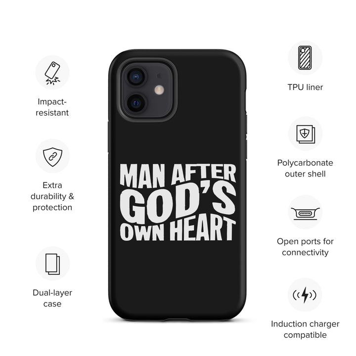 Christian Phone Case Man After God's Heart for iPhone® iPhone® Phone Cases   