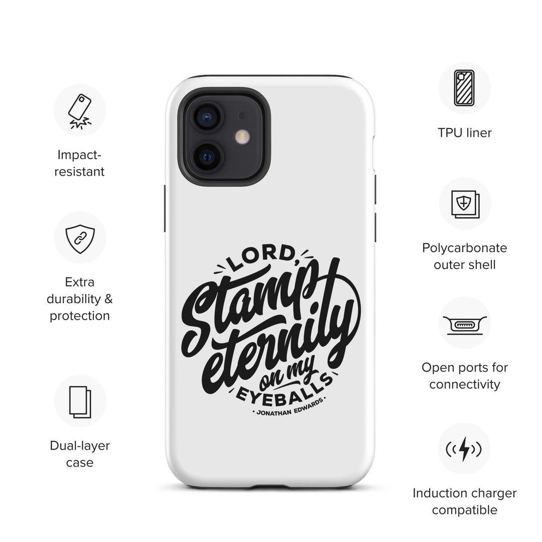 Christian Phone Case Stamp Eternity White for iPhone® iPhone® Phone Cases   