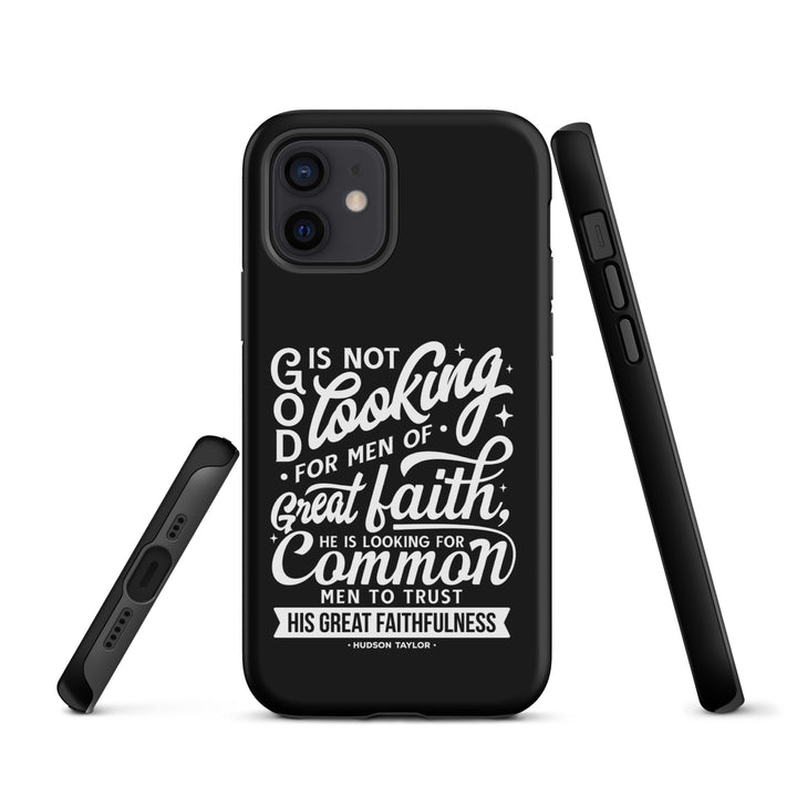 Christian Phone Case Common Men Black for iPhone® iPhone® Phone Cases   