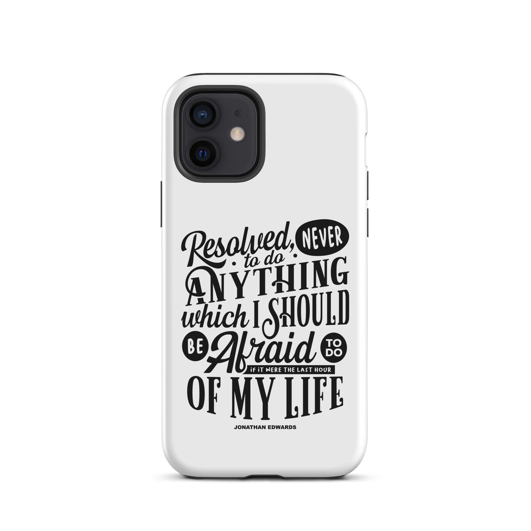 Christian Phone Case Jonathan Edwards Last Hour White for iPhone® iPhone® Phone Cases Matte iPhone 12