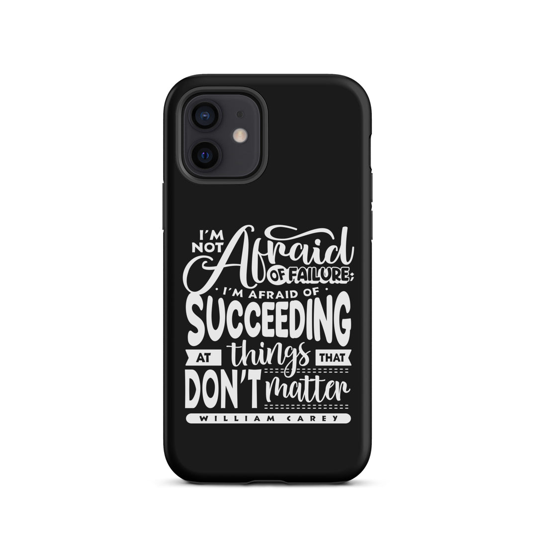 Christian Phone Case William Carey's Things That Matter Black for iPhone® iPhone® Phone Cases Matte iPhone 12