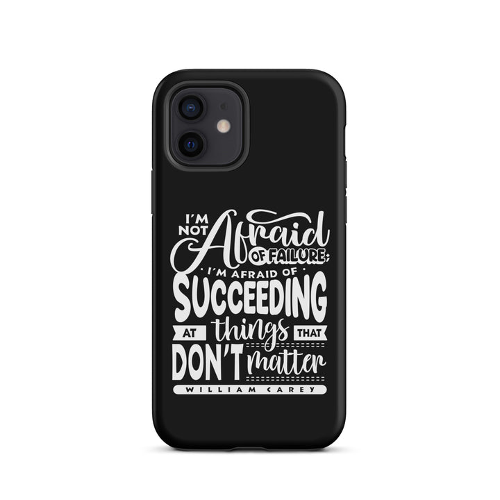 Christian Phone Case William Carey's Things That Matter Black for iPhone® iPhone® Phone Cases Matte iPhone 12