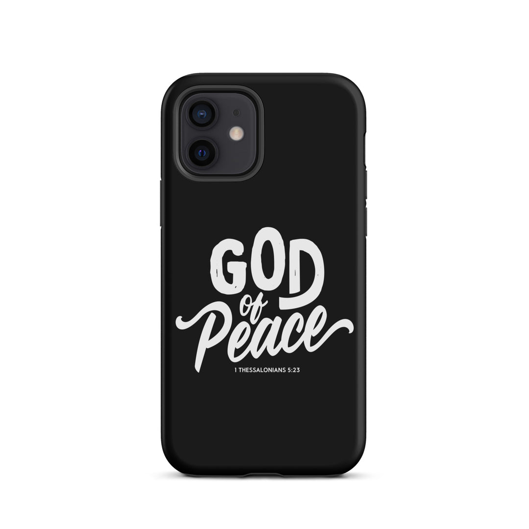 Christian Phone Case God of Peace Black for iPhone® iPhone® Phone Cases Matte iPhone 12 