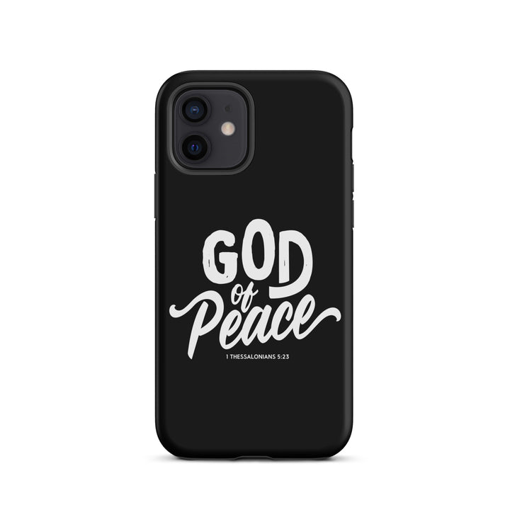 Christian Phone Case God of Peace Black for iPhone® iPhone® Phone Cases Matte iPhone 12 