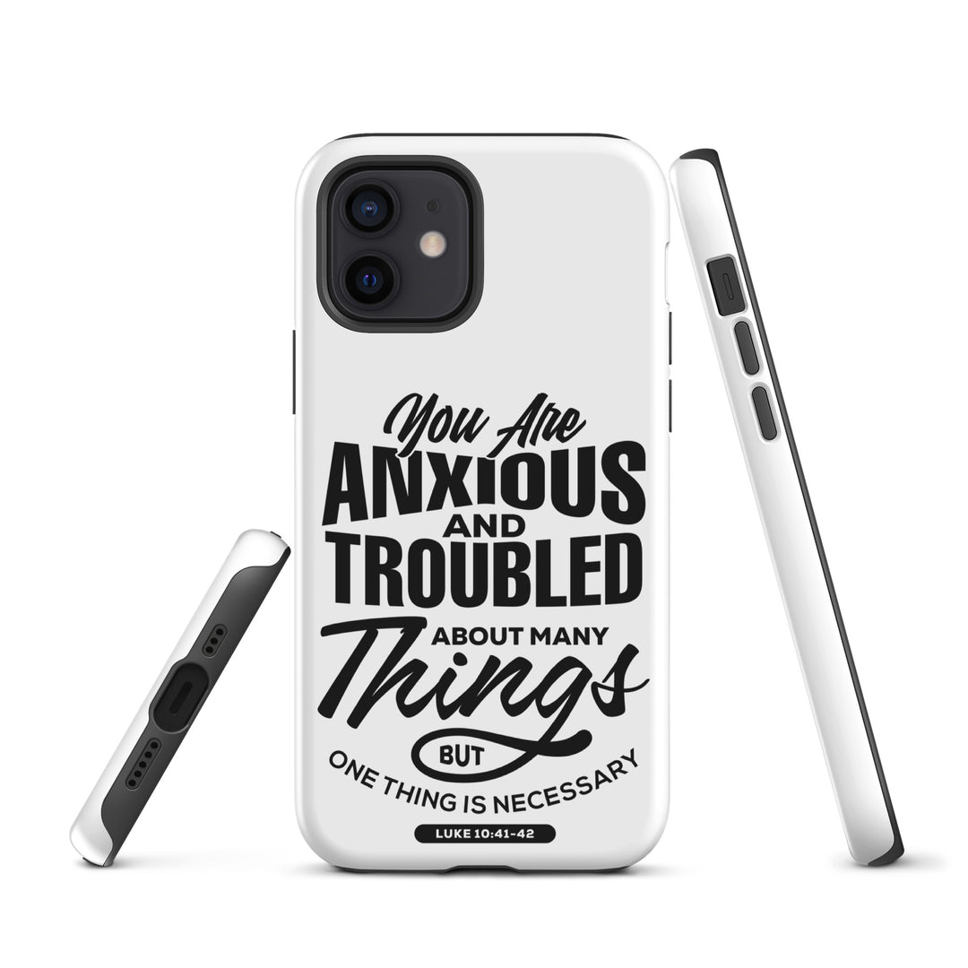 Christian Phone Case Anxious And Troubled White for iPhone® iPhone® Phone Cases   