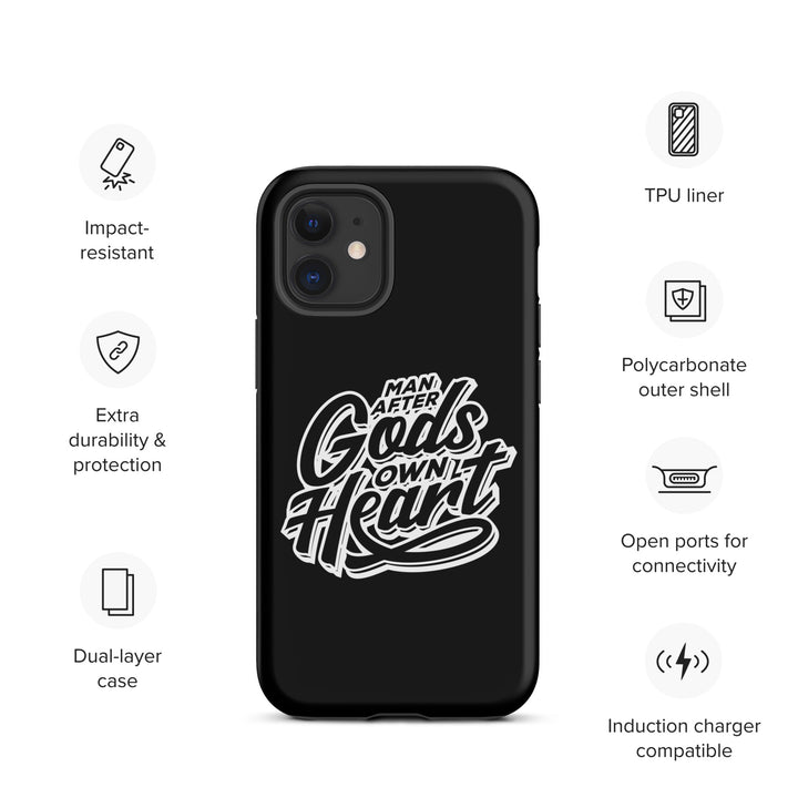 Christian Phone Case Man After God's Heart for iPhone® iPhone® Phone Cases   