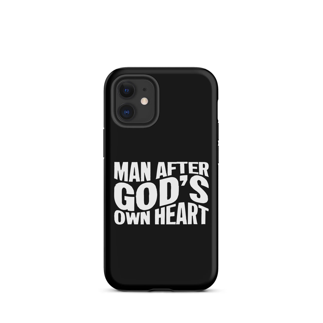 Christian Phone Case Man After God's Heart for iPhone® iPhone® Phone Cases Matte iPhone 12 mini 