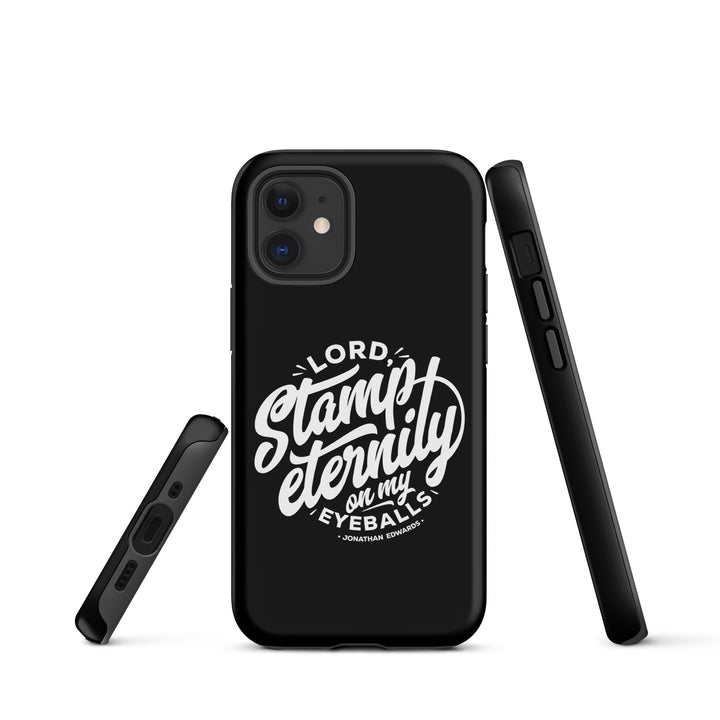 Christian Phone Case Stamp Eternity Black for iPhone® iPhone® Phone Cases   