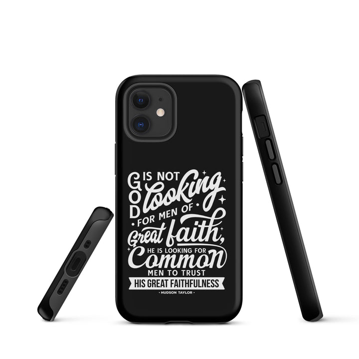 Christian Phone Case Common Men Black for iPhone® iPhone® Phone Cases   