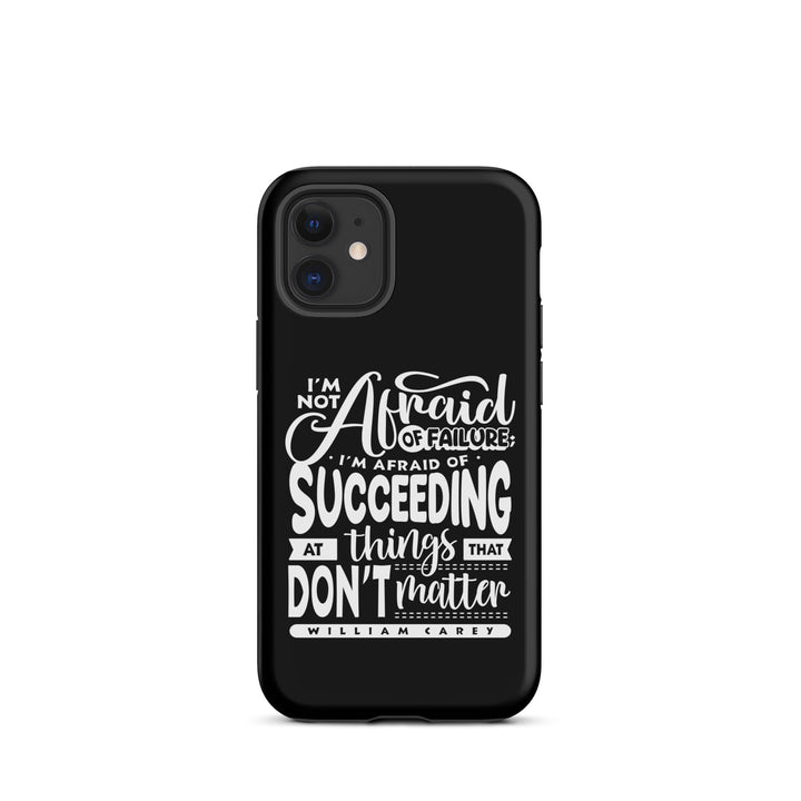 Christian Phone Case William Carey's Things That Matter Black for iPhone® iPhone® Phone Cases Matte iPhone 12 mini