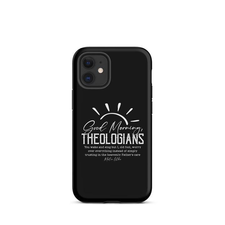 Christian Phone Case Martin Luther's Theologians Black for iPhone® iPhone® Phone Cases Matte iPhone 12 mini