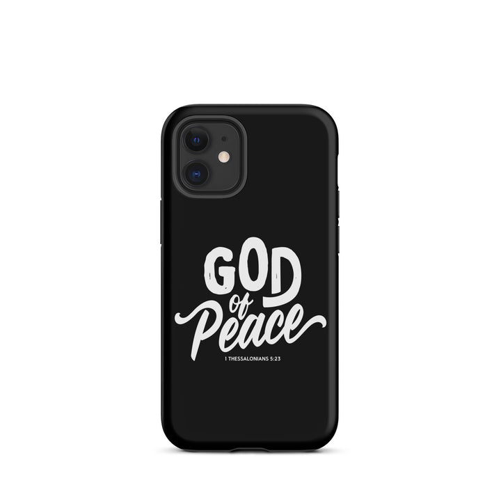 Christian Phone Case God of Peace Black for iPhone® iPhone® Phone Cases Matte iPhone 12 mini 