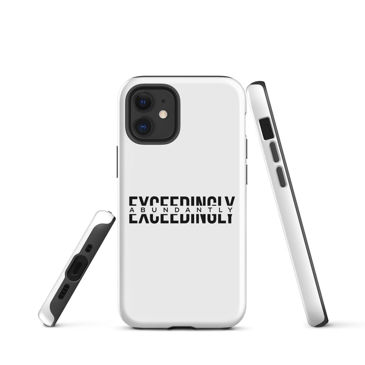 Christian Phone Case Exceedingly Abundantly White for iPhone® iPhone® Phone Cases   