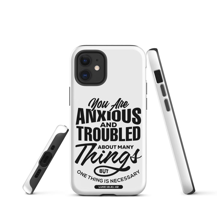 Christian Phone Case Anxious And Troubled White for iPhone® iPhone® Phone Cases   