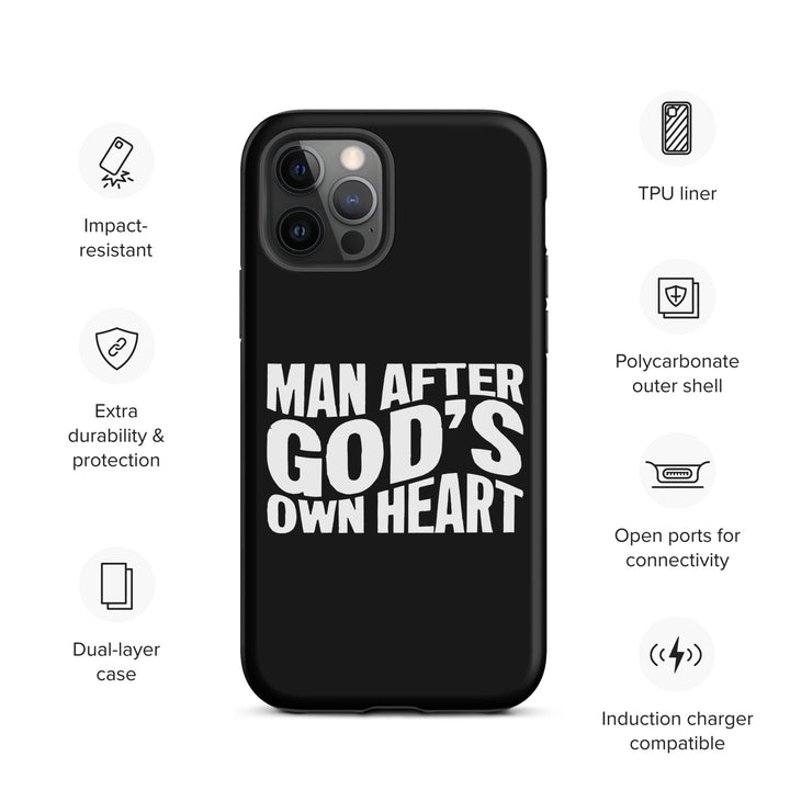Christian Phone Case Man After God's Heart for iPhone® iPhone® Phone Cases   