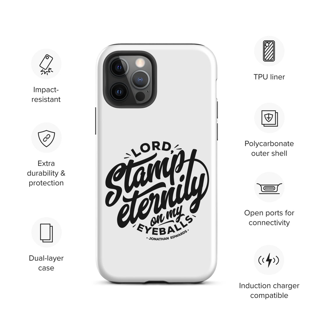 Christian Phone Case Stamp Eternity White for iPhone® iPhone® Phone Cases   