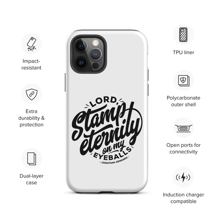 Christian Phone Case Stamp Eternity White for iPhone® iPhone® Phone Cases   