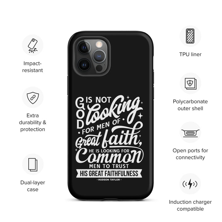 Christian Phone Case Common Men Black for iPhone® iPhone® Phone Cases   