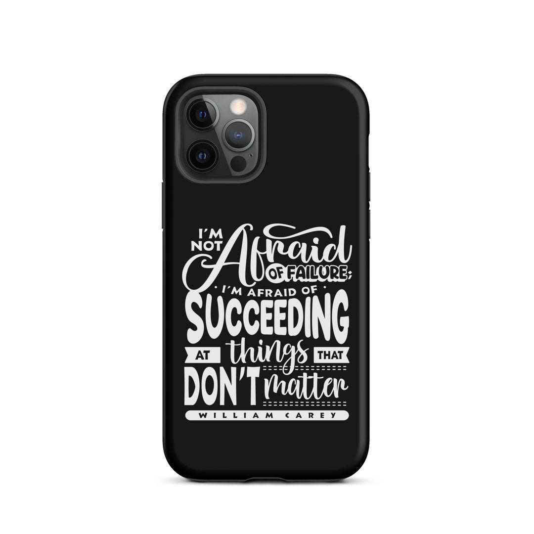 Christian Phone Case William Carey's Things That Matter Black for iPhone® iPhone® Phone Cases Matte iPhone 12 Pro