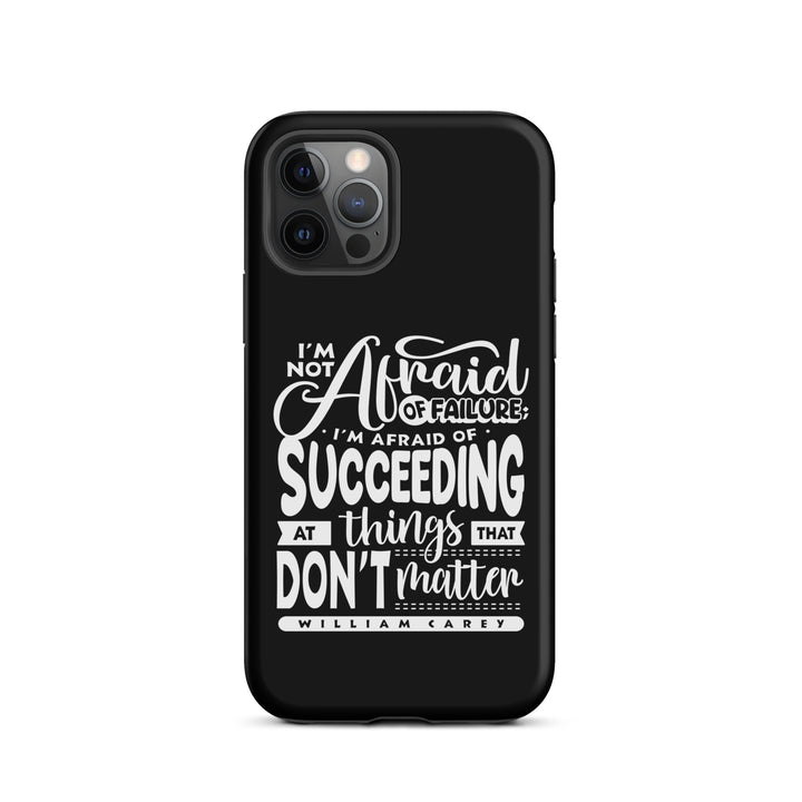 Christian Phone Case William Carey's Things That Matter Black for iPhone® iPhone® Phone Cases Matte iPhone 12 Pro