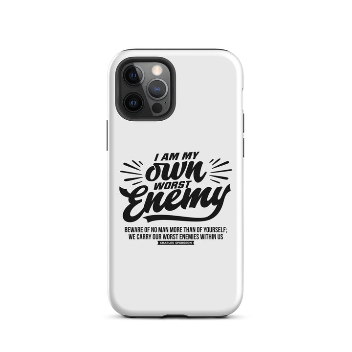 Christian Phone Case Charles Spurgeon's Worst Enemy White for iPhone® iPhone® Phone Cases Matte iPhone 12 Pro