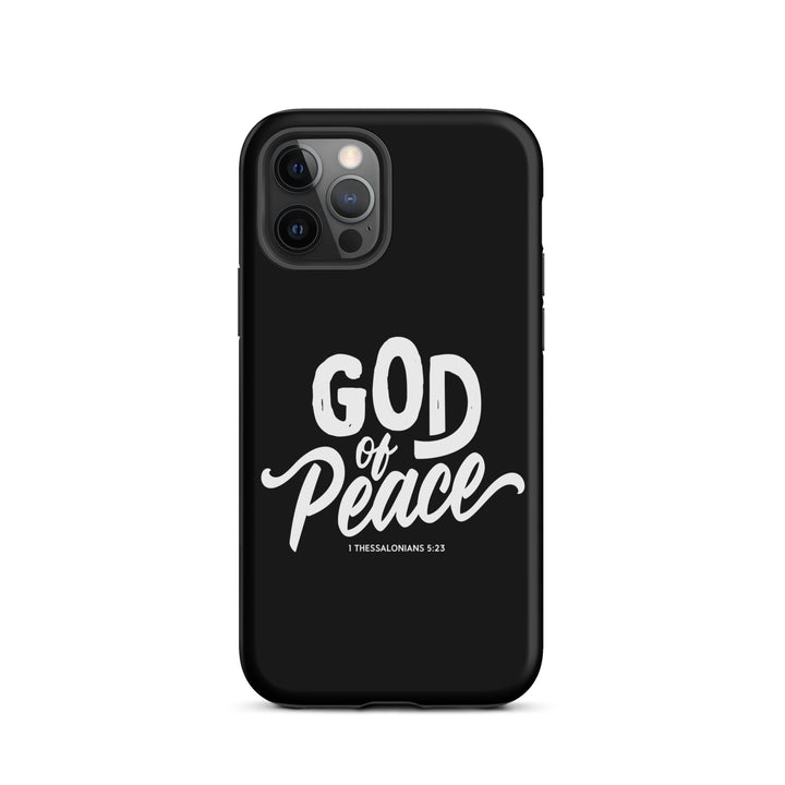 Christian Phone Case God of Peace Black for iPhone® iPhone® Phone Cases Matte iPhone 12 Pro 