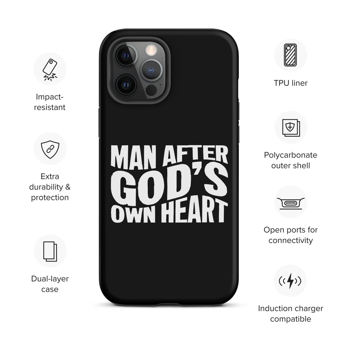 Christian Phone Case Man After God's Heart for iPhone® iPhone® Phone Cases   