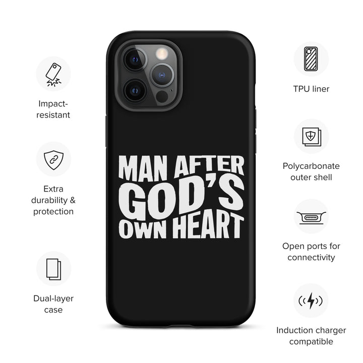Christian Phone Case Man After God's Heart for iPhone® iPhone® Phone Cases   