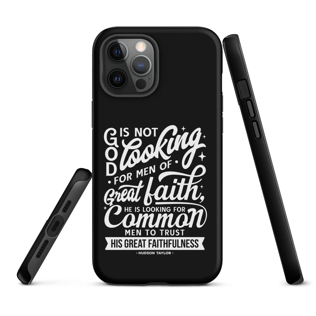 Christian Phone Case Common Men Black for iPhone® iPhone® Phone Cases   