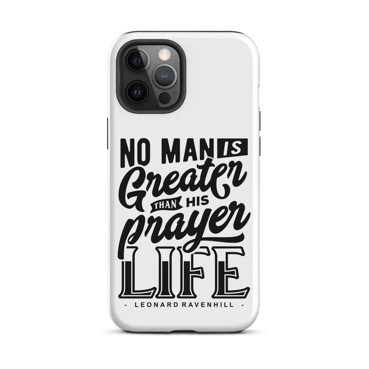 Christian Phone Case Leonard Ravenhill's Prayer Life White for iPhone® iPhone® Phone Cases Matte iPhone 12 Pro Max