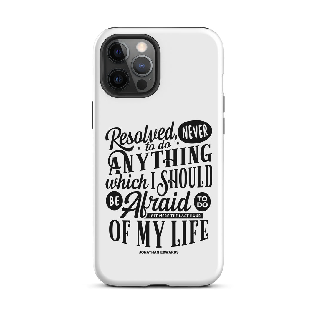 Christian Phone Case Jonathan Edwards Last Hour White for iPhone® iPhone® Phone Cases Matte iPhone 12 Pro Max