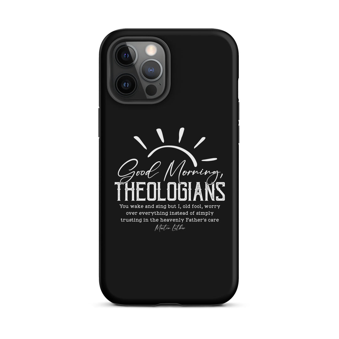 Christian Phone Case Martin Luther's Theologians Black for iPhone® iPhone® Phone Cases Matte iPhone 12 Pro Max