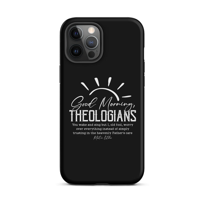 Christian Phone Case Martin Luther's Theologians Black for iPhone® iPhone® Phone Cases Matte iPhone 12 Pro Max
