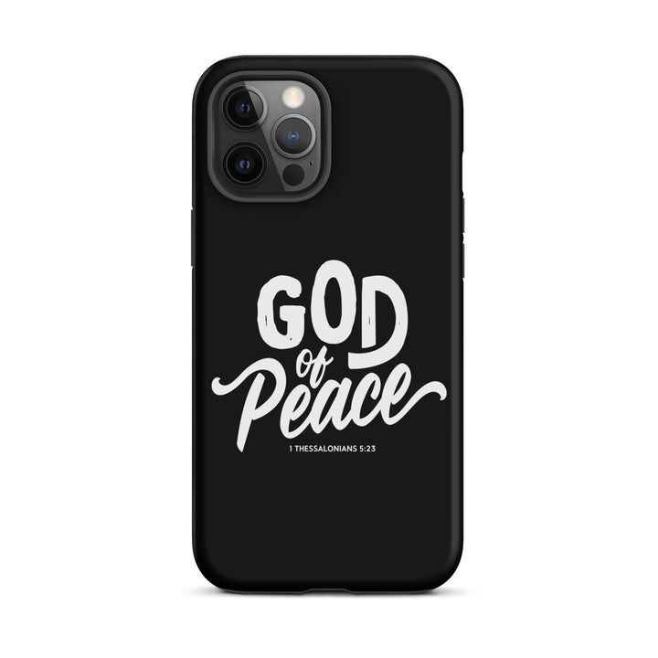Christian Phone Case God of Peace Black for iPhone® iPhone® Phone Cases Matte iPhone 12 Pro Max 