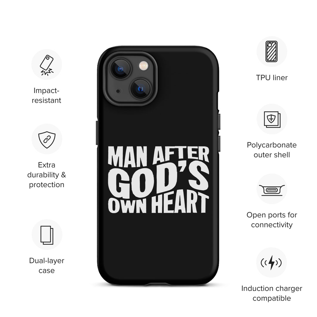 Christian Phone Case Man After God's Heart for iPhone® iPhone® Phone Cases   