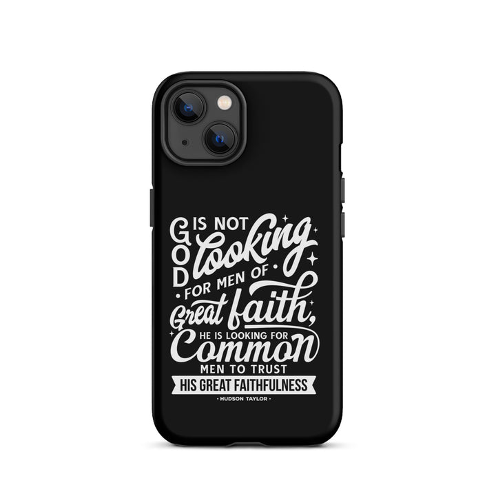 Christian Phone Case Hudson Taylor Common Men Black for iPhone® iPhone® Phone Cases Matte iPhone 13