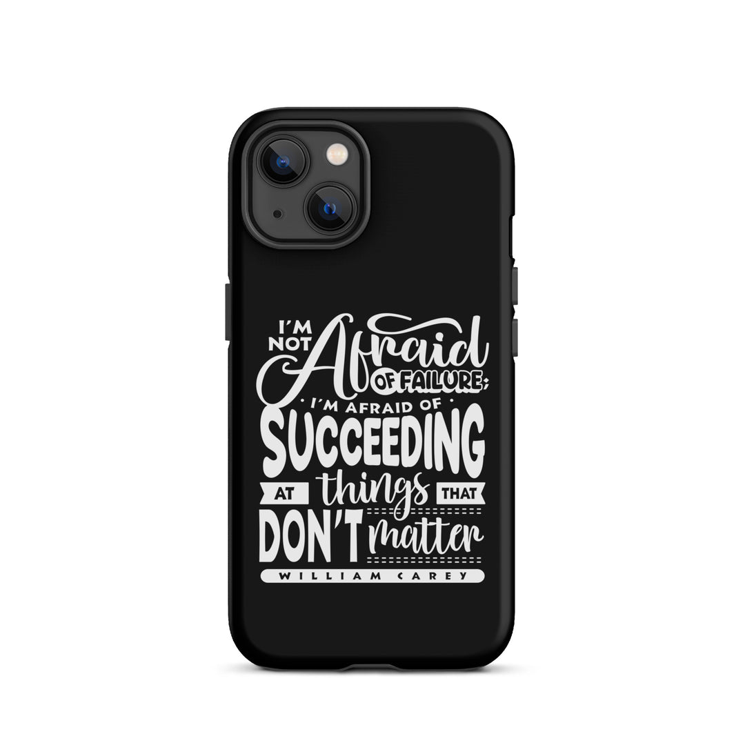Christian Phone Case William Carey's Things That Matter Black for iPhone® iPhone® Phone Cases Matte iPhone 13