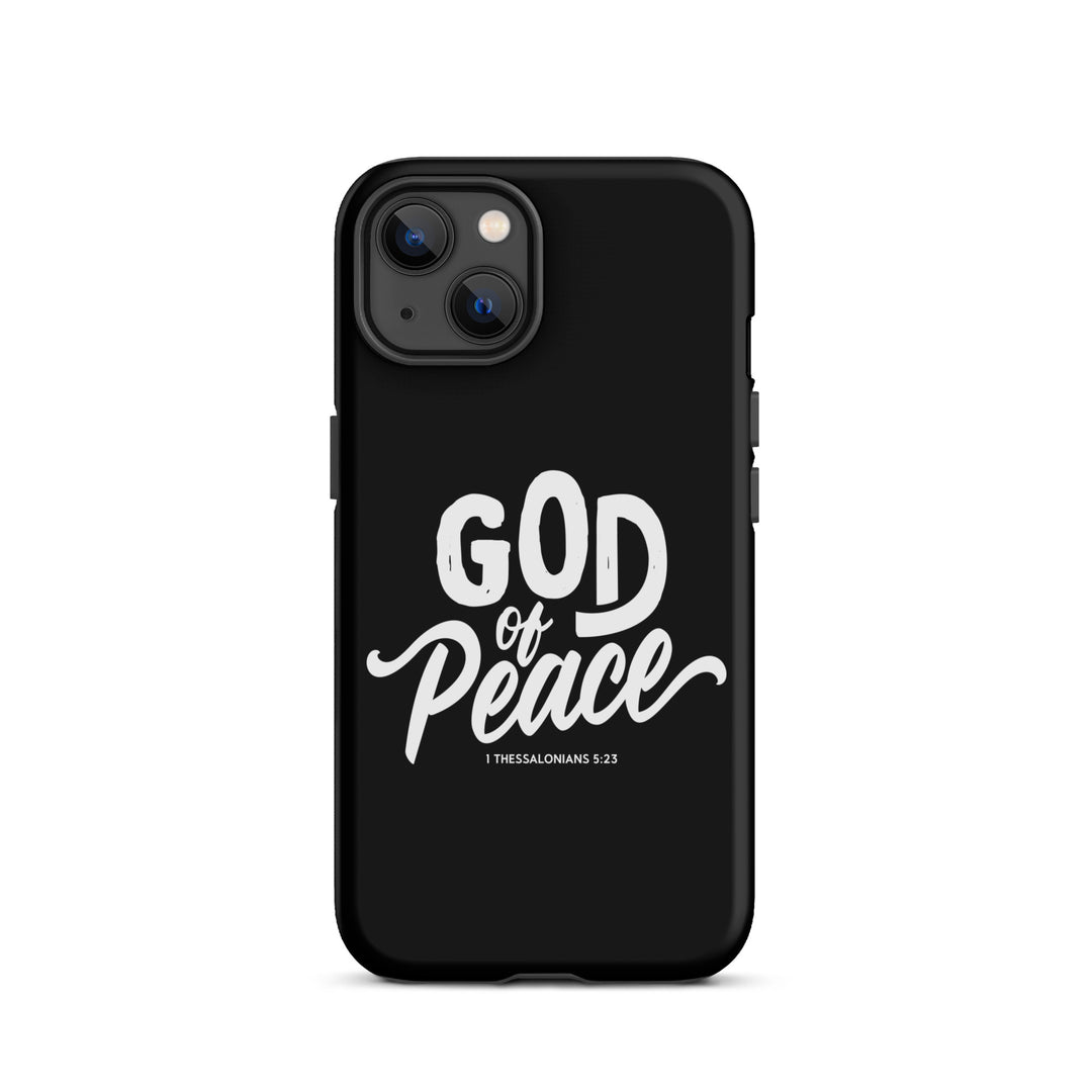 Christian Phone Case God of Peace Black for iPhone® iPhone® Phone Cases Matte iPhone 13 