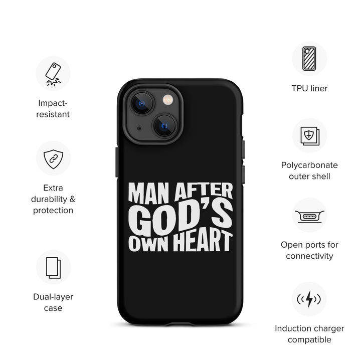 Christian Phone Case Man After God's Heart for iPhone® iPhone® Phone Cases   