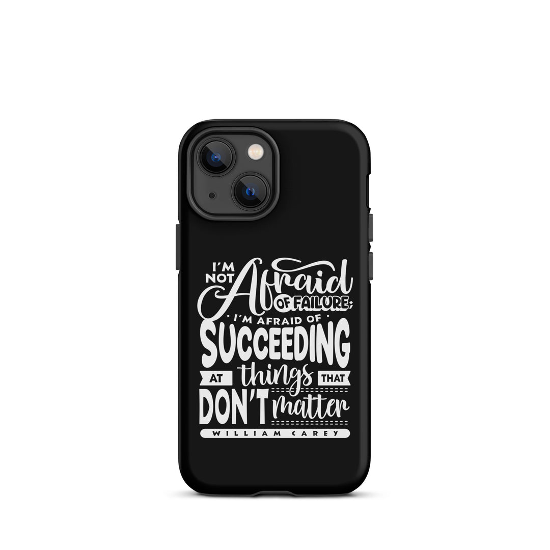 Christian Phone Case William Carey's Things That Matter Black for iPhone® iPhone® Phone Cases Matte iPhone 13 mini