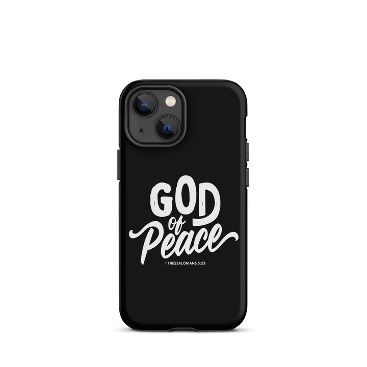 Christian Phone Case God of Peace Black for iPhone® iPhone® Phone Cases Matte iPhone 13 mini 