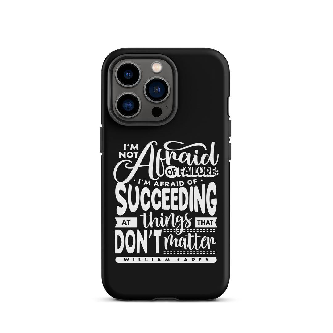 Christian Phone Case William Carey's Things That Matter Black for iPhone® iPhone® Phone Cases Matte iPhone 13 Pro