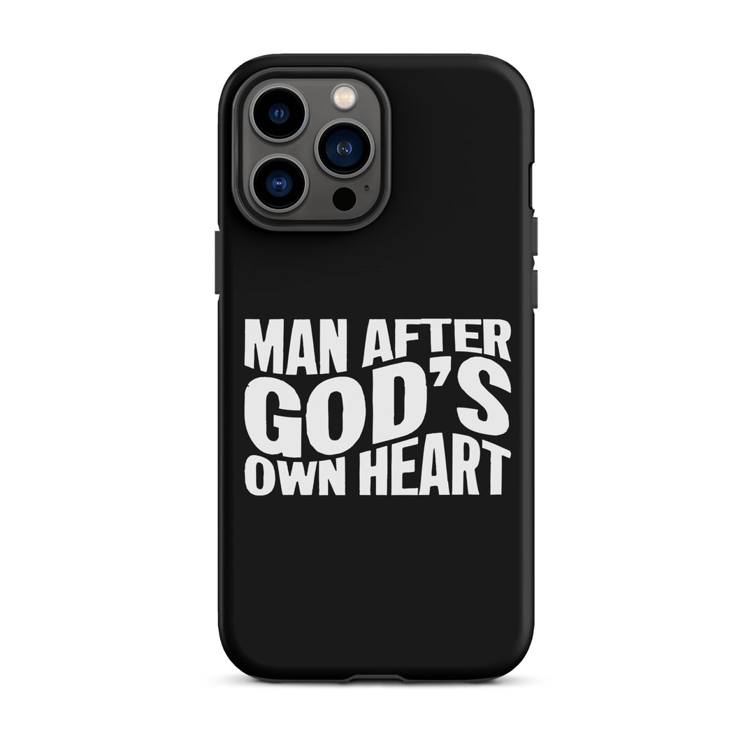 Christian Phone Case Man After God's Heart for iPhone® iPhone® Phone Cases Matte iPhone 13 Pro Max 