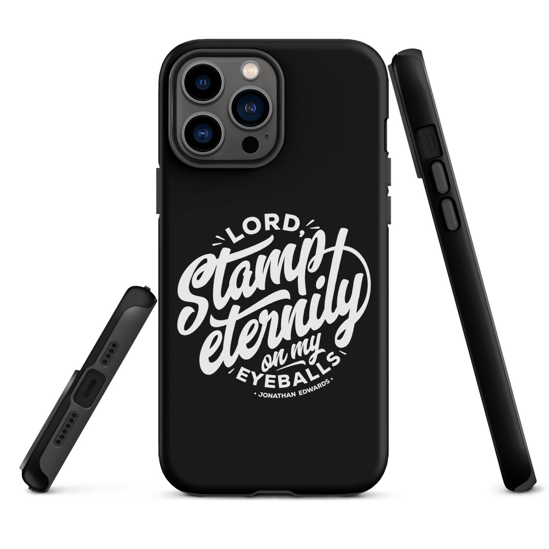 Christian Phone Case Stamp Eternity Black for iPhone® iPhone® Phone Cases   